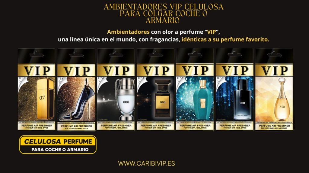 Imagen de CARIBI VIP | Ambientadores  con olor a perfume al por mayor para automóvil, hogar y negocios.