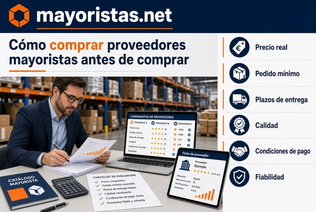 Cómo comparar proveedores mayoristas antes de comprar
