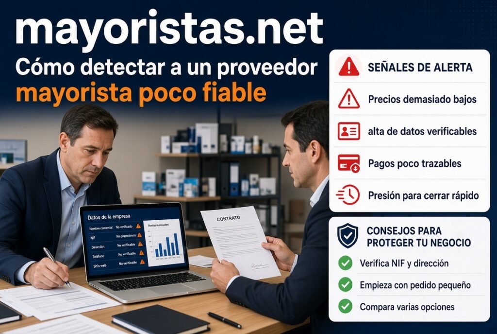 Cómo detectar a un proveedor mayorista poco fiable