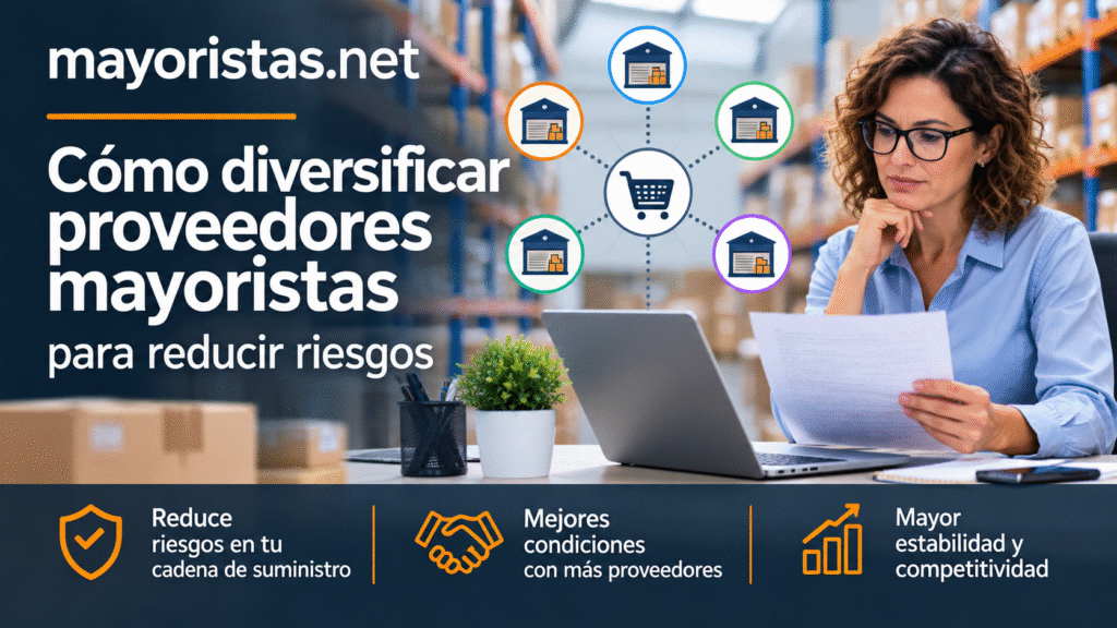 Cómo diversificar proveedores mayoristas para reducir riesgos