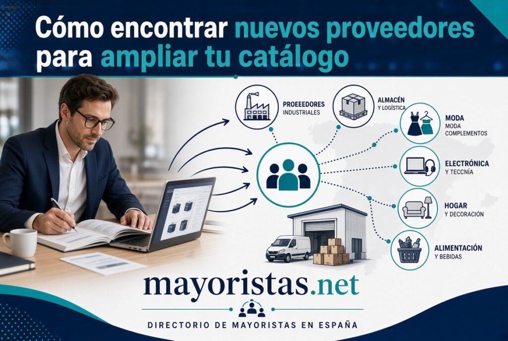 Cómo encontrar nuevos proveedores para ampliar tu catálogo