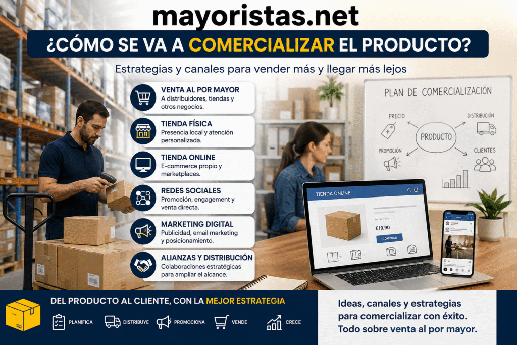 Estrategias para comercializar productos