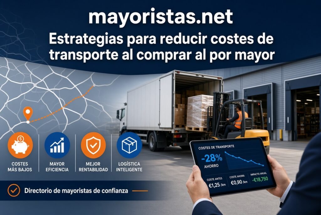 Estrategias para reducir costes de transporte al comprar al por mayor