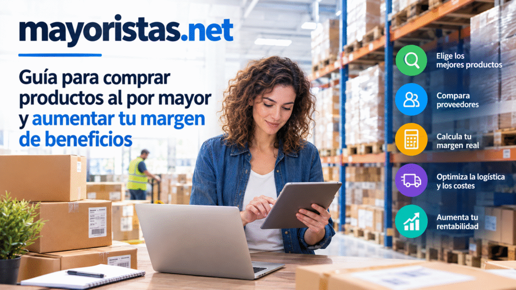Guía para comprar productos al por mayor y aumentar tu margen de beneficios