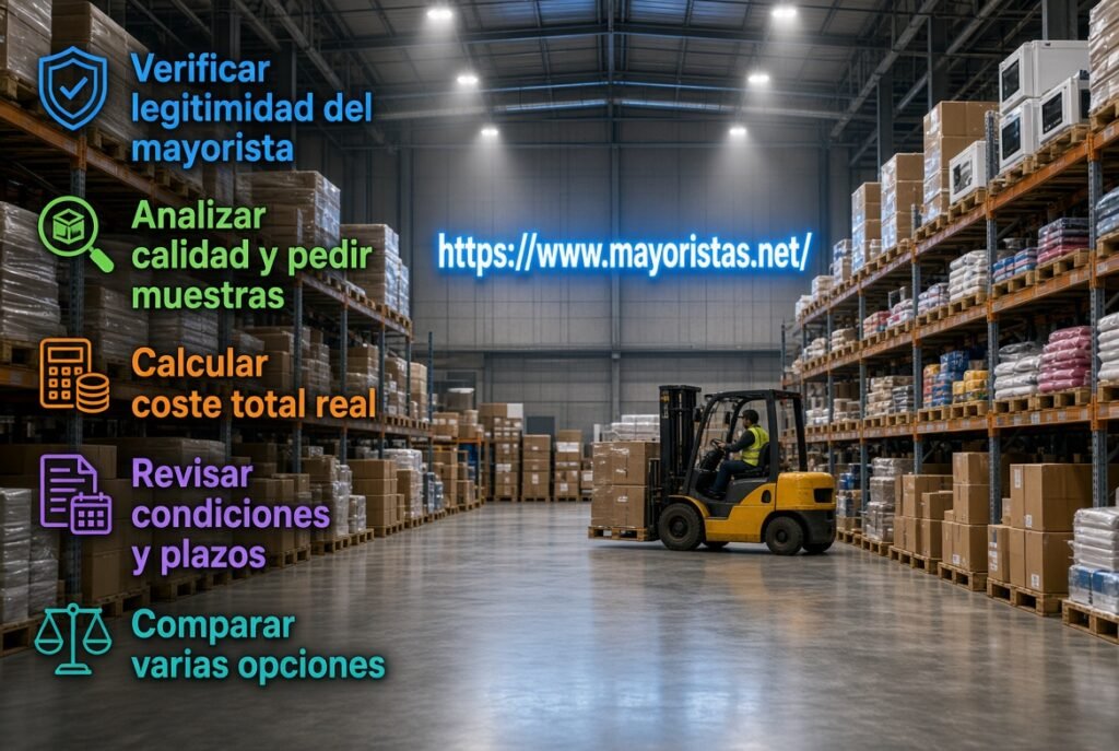 Qué debes de tener en cuenta antes de comprar a un mayorista