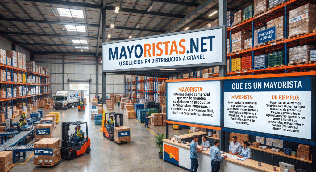¿Qué es mayorista y un ejemplo