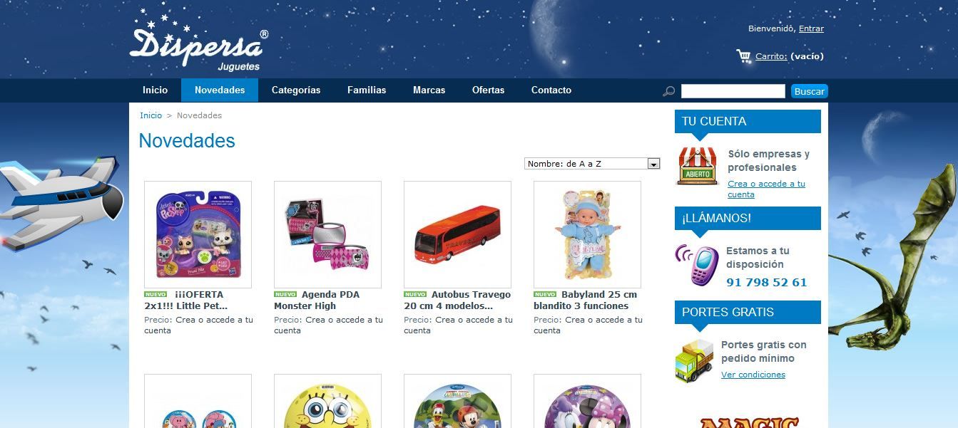 distribuidora juguetes